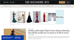 Desktop Screenshot of essentials.baltimoresun.com